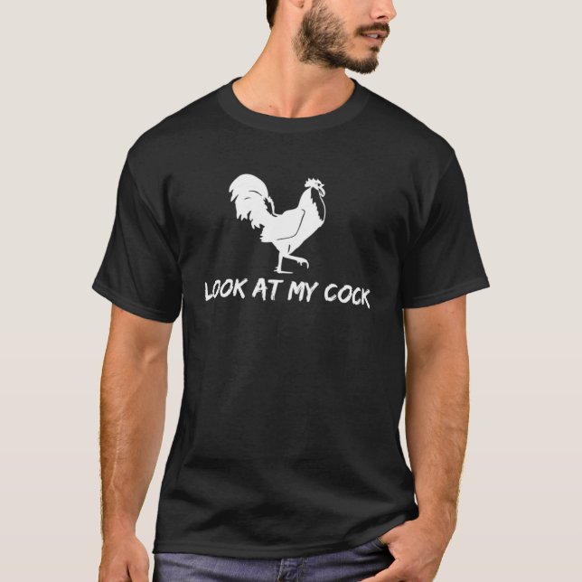 Rooster  For Farmers T-Shirt (Front)