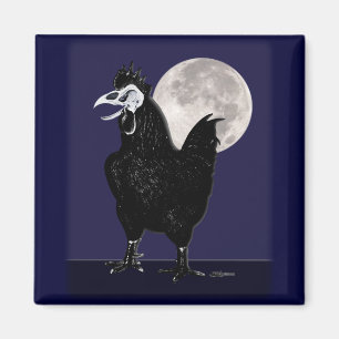 Rooster Ghost Magnet