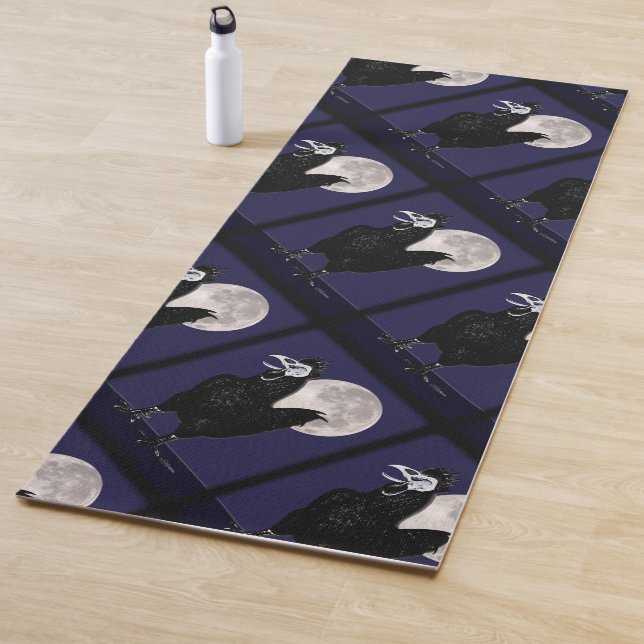 Rooster Ghost Yoga Mat (In Situ)