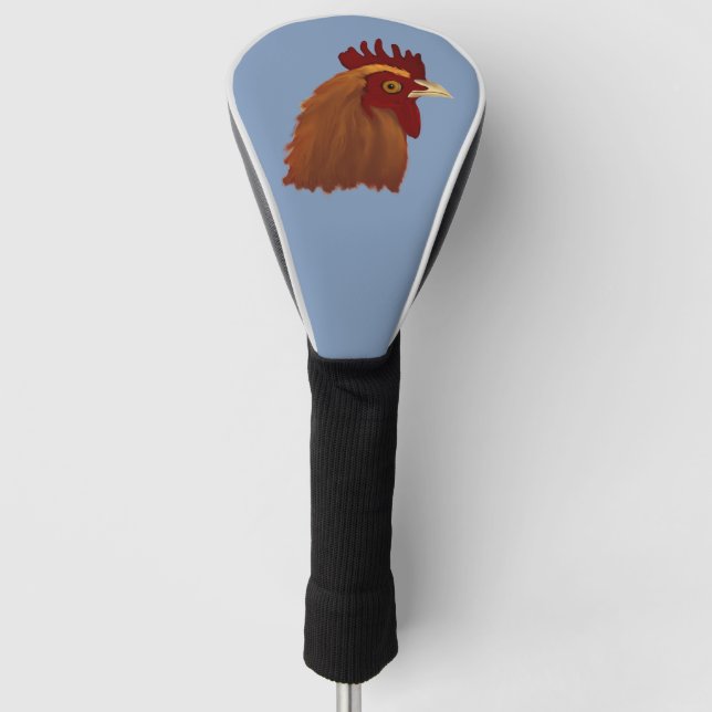 Rooster Golf Head Cover (Front)
