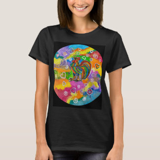 Rooster in love T-shirt