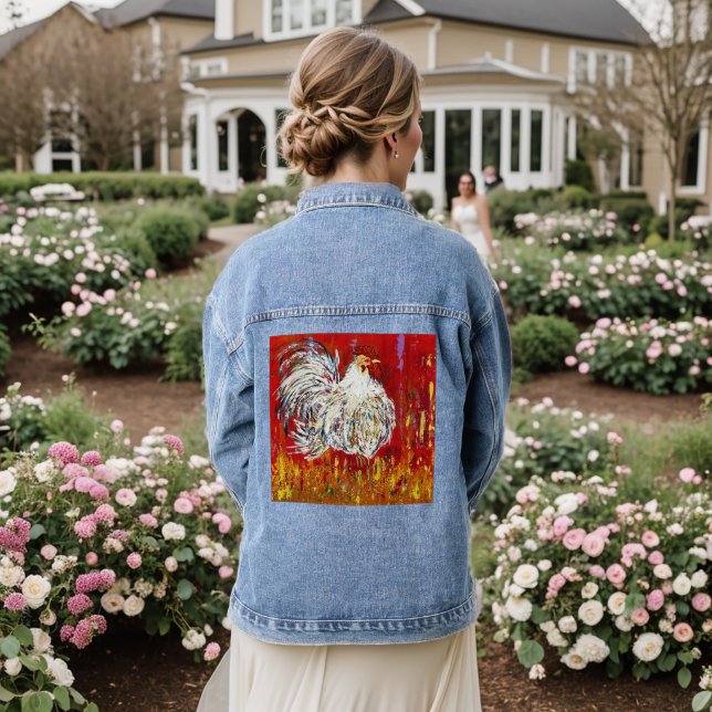 Rooster Jeans Jacket, quelque chose à croquer! (Mariage Retour)