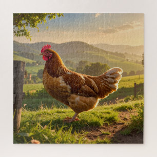 Rooster Jigsaw Puzzle