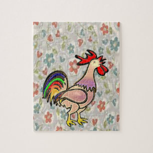 Rooster Jigsaw Puzzle