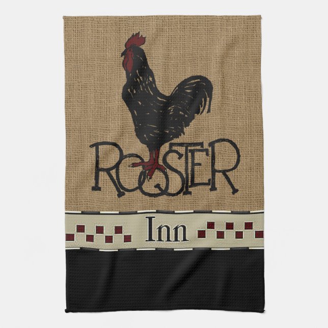 "Rooster" KITCHEN TOWEL (Vertical)