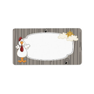 Rooster Label