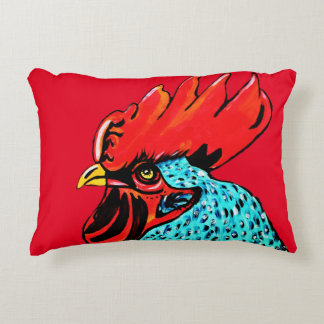 Rooster Lover Reversible Accent Pillow
