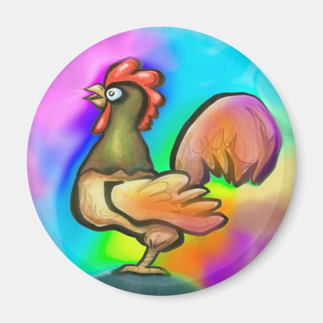 Rooster Magnet (Front)