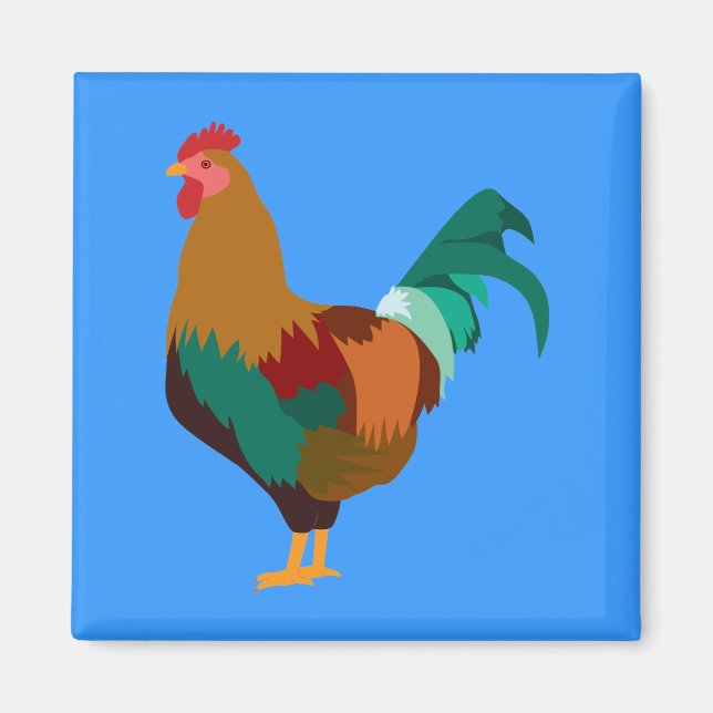 Rooster Magnet (Front)