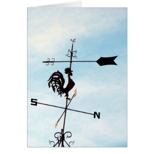 Rooster metal art Weathervain