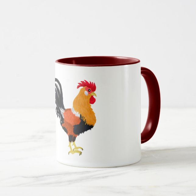 Rooster Mug (Front Right)