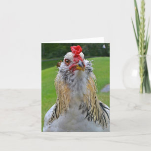 Rooster Notecard