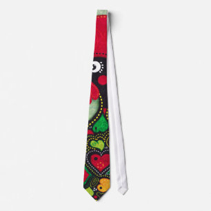 Rooster of Portugal Tie