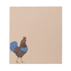 Rooster Painting Notepad