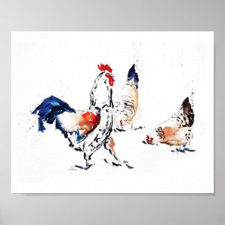 Rooster Poster