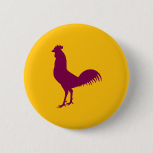 Rooster Pride Buttons