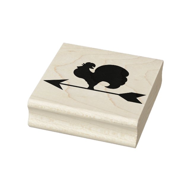 Rooster Rubber Stamp (Stamp)