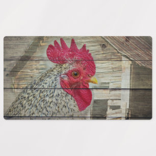 Rooster Rustic Chicken Coop Barn Board