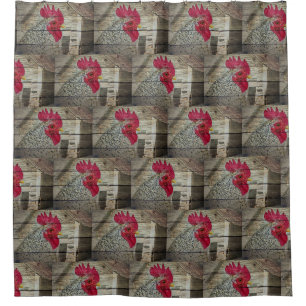 Rooster Rustic Chicken Coop Barn Board