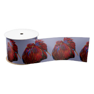 Rooster Satin Ribbon