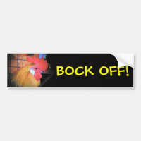 Rooster Says Bock Off!