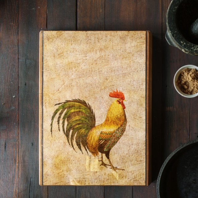 Rooster Sings to Music Decoupage Tissue Paper (Creator Uploaded)