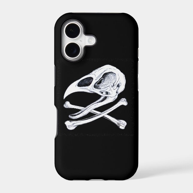 Rooster Skull and Crossbones (Back)