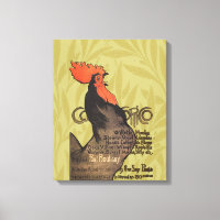 Rooster Steinlen Cocorico French Art