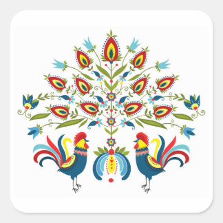 Rooster stickers