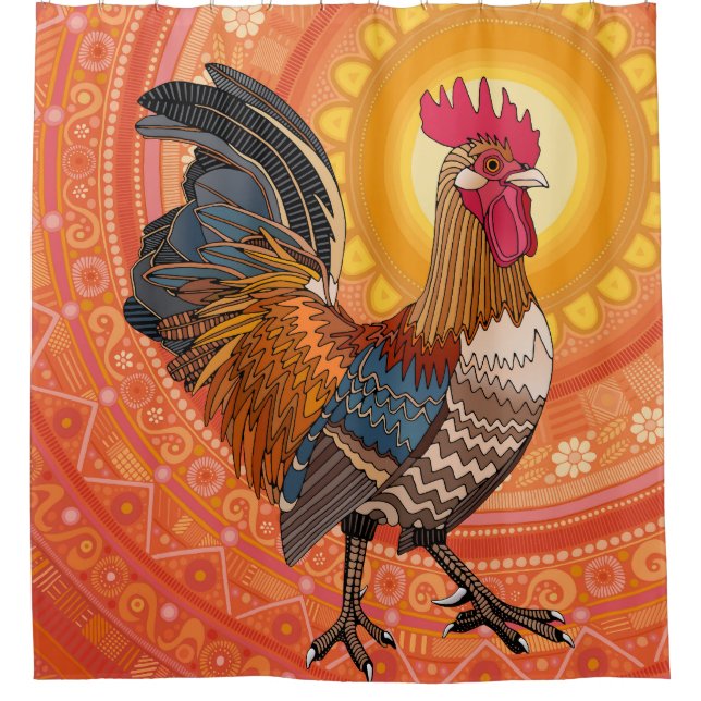 rooster sunrise orange (Front)