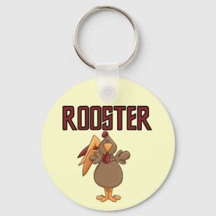 Rooster T-shirts and Gifts Keychain