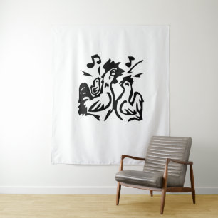 Rooster Tapestry