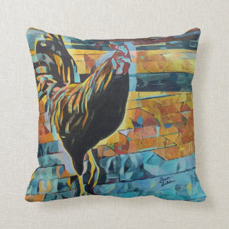 Rooster Throw Pillow