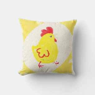 Rooster Throw Pillow