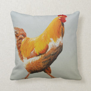Rooster Throw Pillow