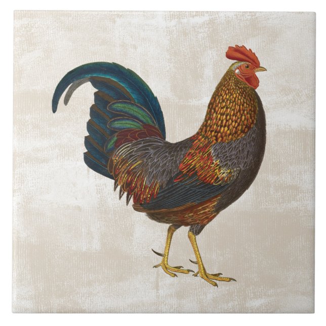 Rooster Tile (Front)