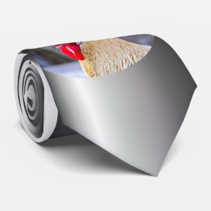 Rooster with Cockscomb Tie