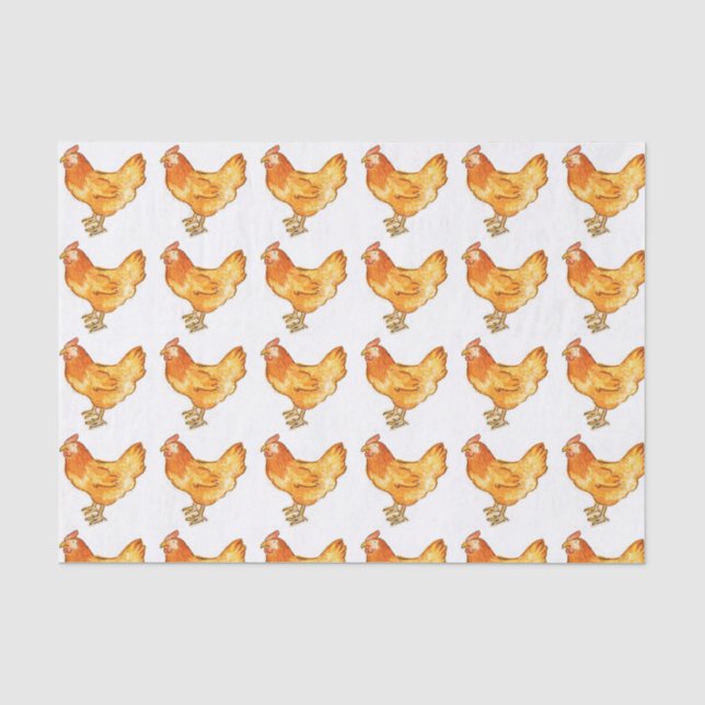 Rooster Wrapping Paper (Front)