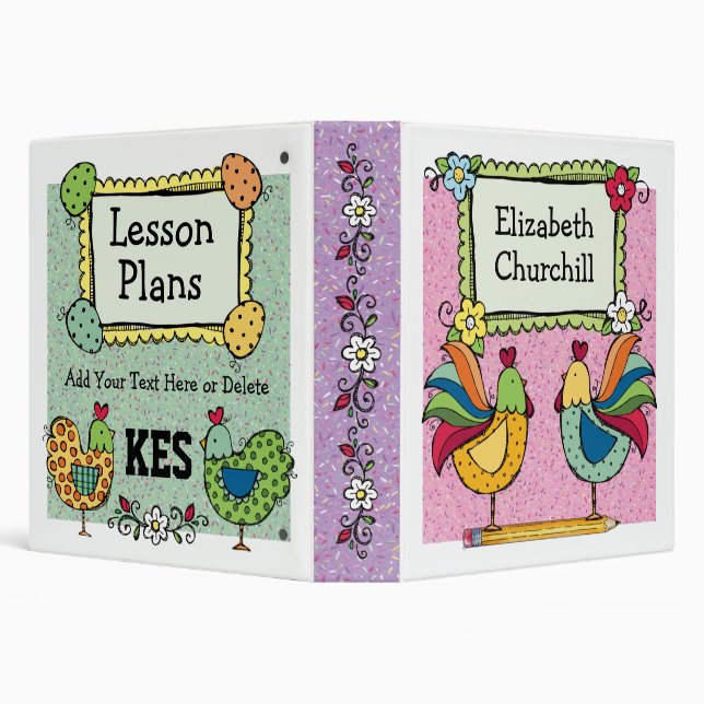 Roosters and Chicks 2 - SRF Binder (Background)