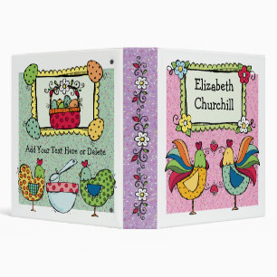 Roosters and Chicks - SRF Binder