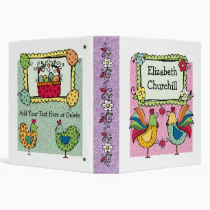 Roosters and Chicks - SRF Binder