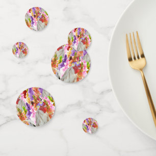 Roosters And HollyHocks, Birthday Confetti
