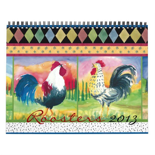 Roosters Calendar 2013 (Cover)