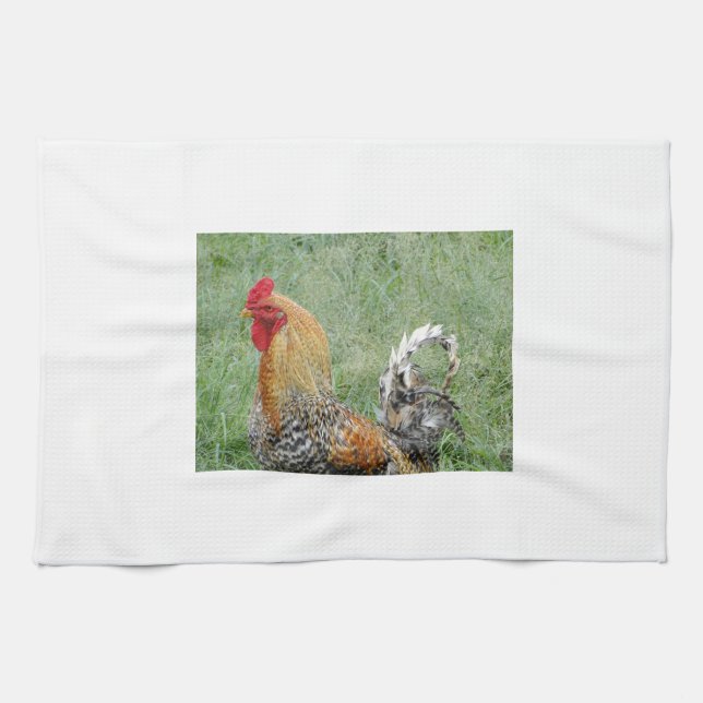 Roosters Kitchen Towel (Horizontal)