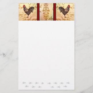 Roosters Shopping List Stationery
