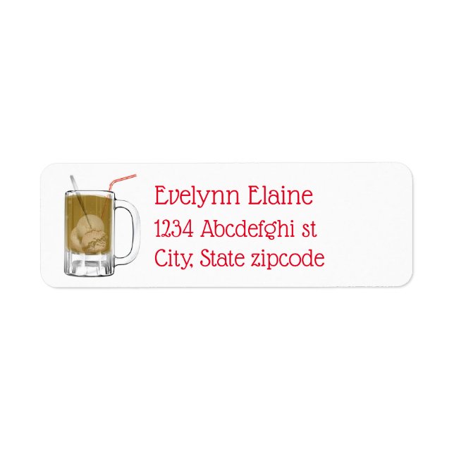 Root beer float (Front)