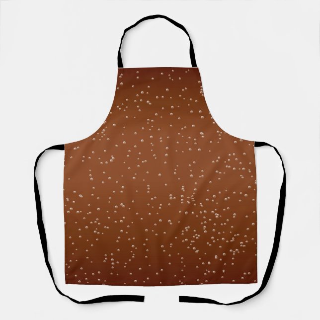 Root Beer with Tiny Bubbles Art Apron (Front)
