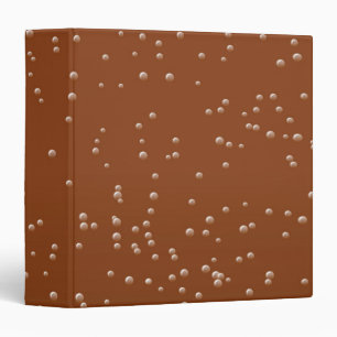 Root Beer with Tiny Bubbles Background Art Binder