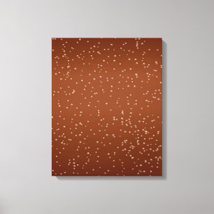 Root Beer with Tiny Bubbles Background Art Canvas Print