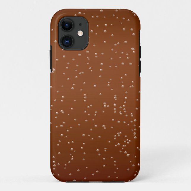 Root Beer with Tiny Bubbles Background Art Case-Mate iPhone Case (Back)